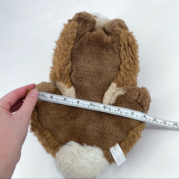 VINTAGE America Wego 15” Natural Lay‎ Down Bunny 1980s 80s - Picture 5 of 7